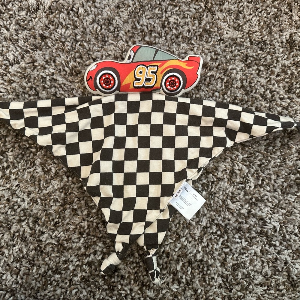 Little Sleepies Disney Cars Checkered Lovey